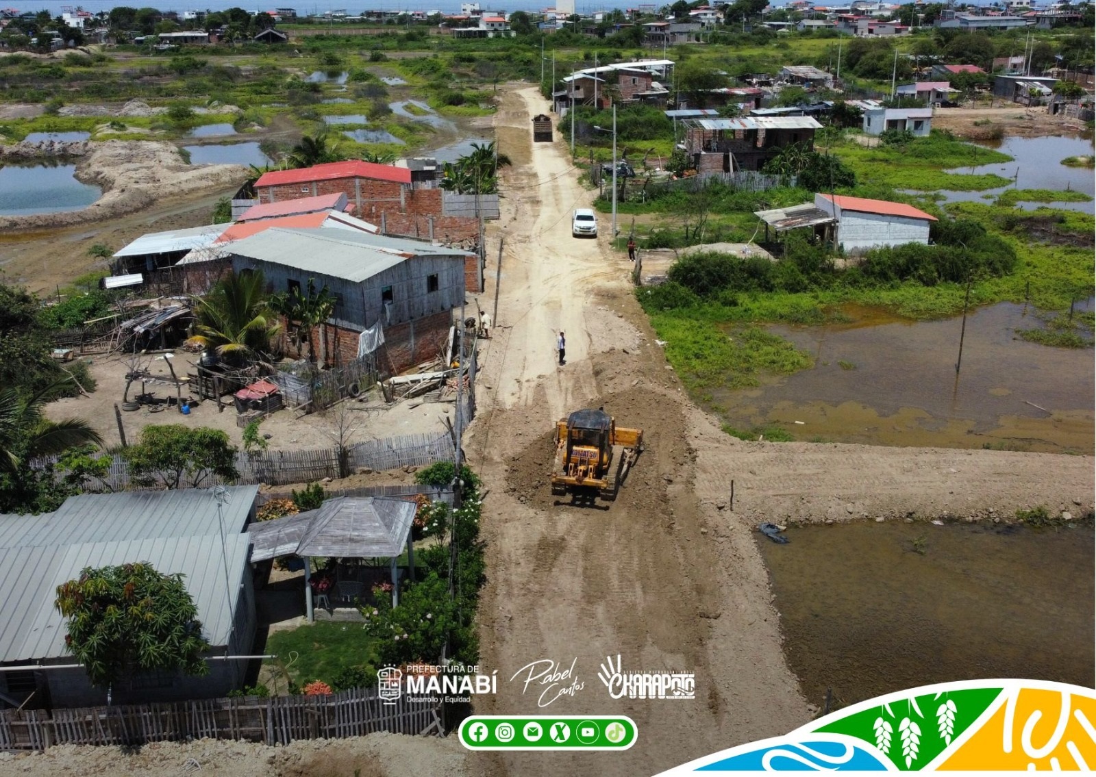 INICIAN LOS TRABAJOS DE MEJORAMIENTO VIAL